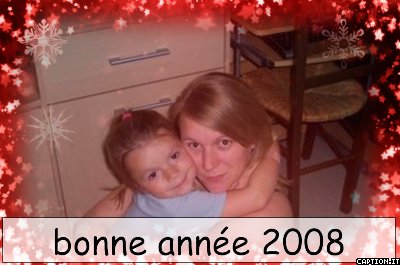 une bonne et heureuse année à toi et ta petite famille kiss